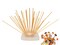 Skewer Food Server - The Dome Includes100 All Natural Bamboo Skewers to display bite-sized fruits, vegetables, meats, cheese, desserts, and other appetizers.